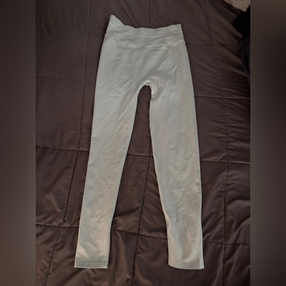 PINK Victoria's Secret White Seamless Leggings